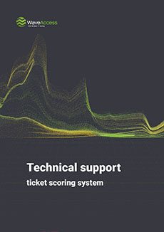 Technical support ticket scoring system cover
