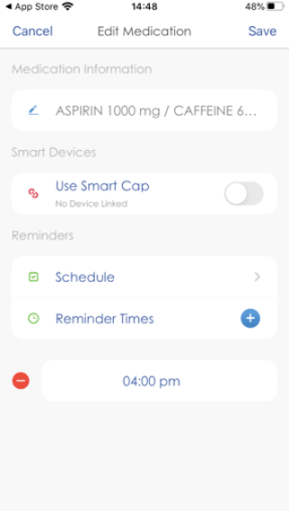 RxCap mobile app slide 2