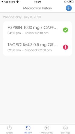 RxCap mobile app slide 3