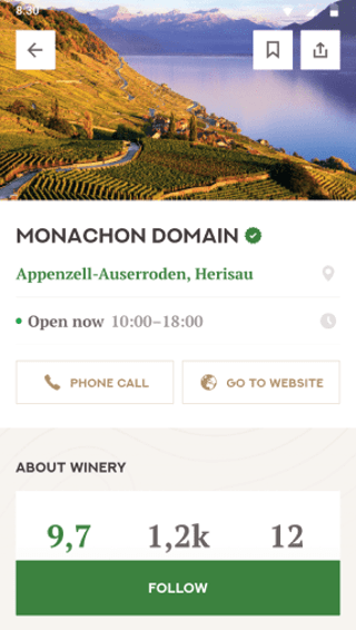 VINILINK - a wine discovery app for Android 