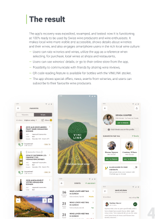 Urgent recovery for a Swiss mobile app
