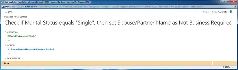 Setting Field as business required with the help of Business Rules in CRM 2013, crm 2011 upgrade, upgrade crm, crm customization, crm 2011 customization, microsoft crm 2013, microsoft crm 2011, crm 4.0, microsoft crm 4.0